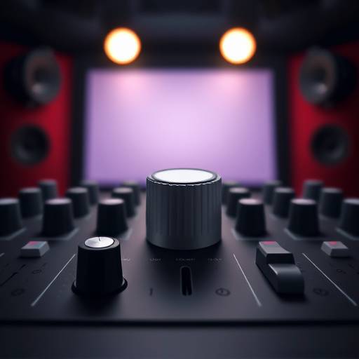 Icona di una manopola di missaggio audio